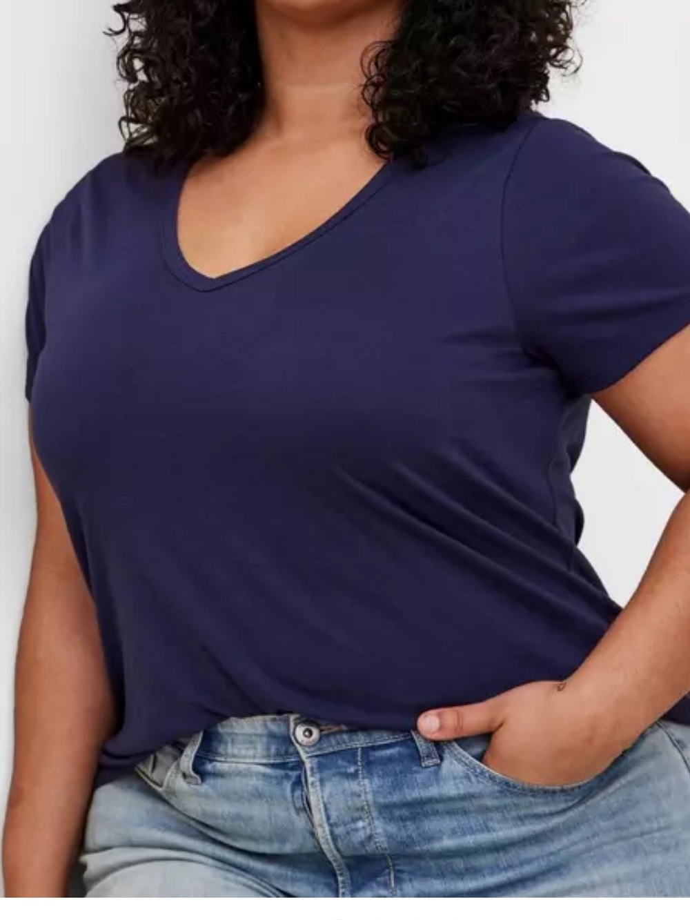 NEW torrid classic fit vneck top
